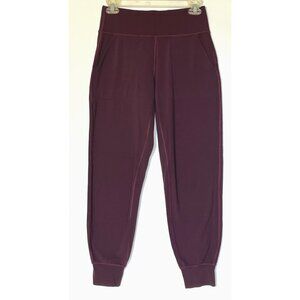 Lululemon Cassis Plum Purple Front Pocket Align Jogger Pants 28"